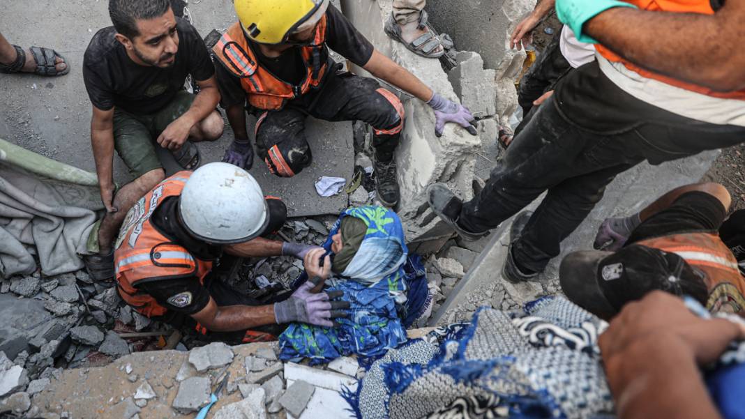 Gazze ateş altında! Katliamın 29'uncu gününden acı kareler... 11